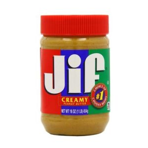 jif peanut butter creamy 454g