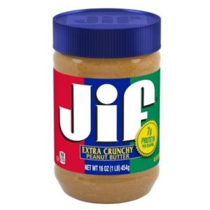 jif extra crunchy peanut butter