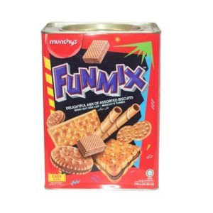 munchy s funmix biscuit (tin) 700gm