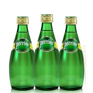 perrier mineral water 12 x 750ml glass full cartoon (france)
